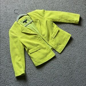 Ann Taylor Yellow Blazer